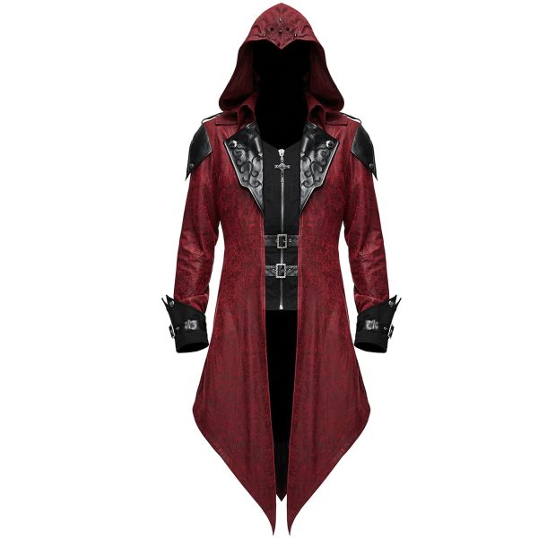 qualité supérieure DEVIL FASHION Veste à Capuche ‘Assassins Creed’ Rouge 11