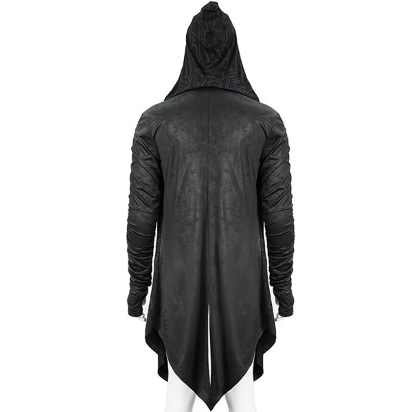DEVIL FASHION Veste à Capuche ‘Cyber Game’ Noire pas cher en ligne 12