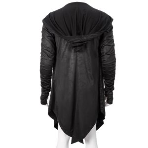 DEVIL FASHION Veste à Capuche ‘Cyber Game’ Noire pas cher en ligne 49