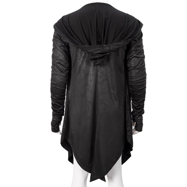 DEVIL FASHION Veste à Capuche ‘Cyber Game’ Noire pas cher en ligne 16