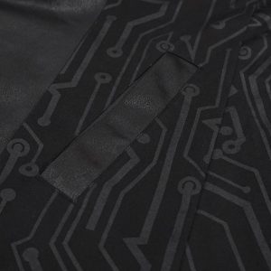 DEVIL FASHION Veste à Capuche ‘Cyber Game’ Noire pas cher en ligne 53