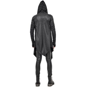DEVIL FASHION Veste à Capuche ‘Cyber Game’ Noire pas cher en ligne 31