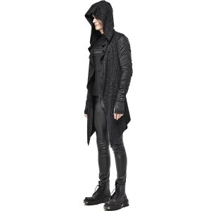 DEVIL FASHION Veste à Capuche ‘Cyber Game’ Noire pas cher en ligne 35