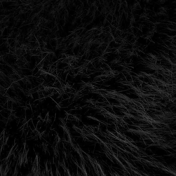 site pas cher PUNK RAVE Veste ‘Cassiopee’ En Fausse Fourrure Noire 14