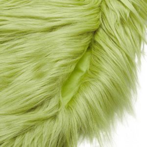 mode PUNK RAVE Veste ‘Cthulhu’ En Fausse Fourrure Verte 40
