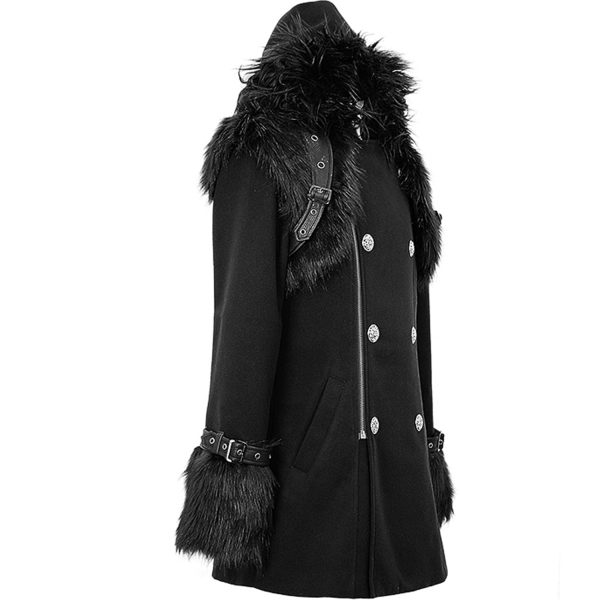 mode pas cher DEVIL FASHION Veste D’Hiver à Capuche ‘Soldier’ Noire 12