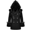 mode pas cher DEVIL FASHION Veste D’Hiver à Capuche ‘Soldier’ Noire 49