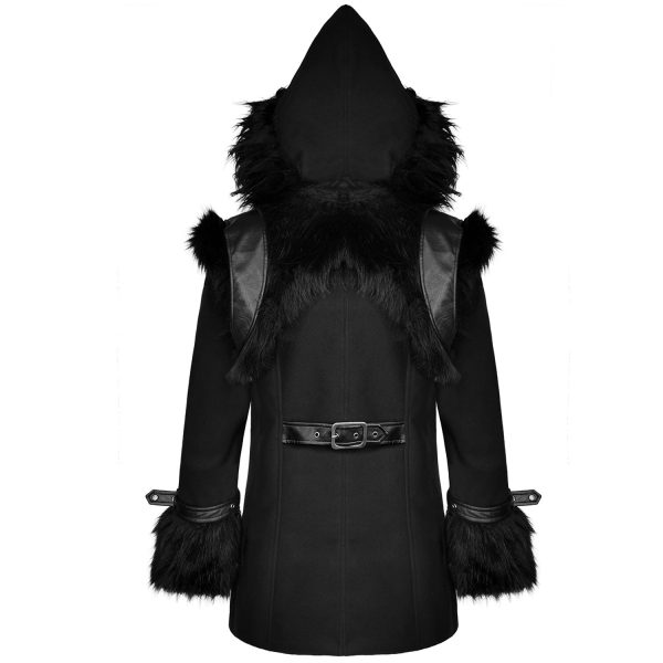 mode pas cher DEVIL FASHION Veste D’Hiver à Capuche ‘Soldier’ Noire 10