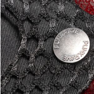 Acheter PUNK RAVE Veste Femme ‘Poisonblack’ Rouge 56