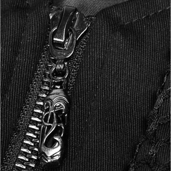 Acheter PUNK RAVE Veste Femme ‘Poisonblack’ Rouge 20