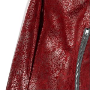 Acheter PUNK RAVE Veste Femme ‘Poisonblack’ Rouge 60