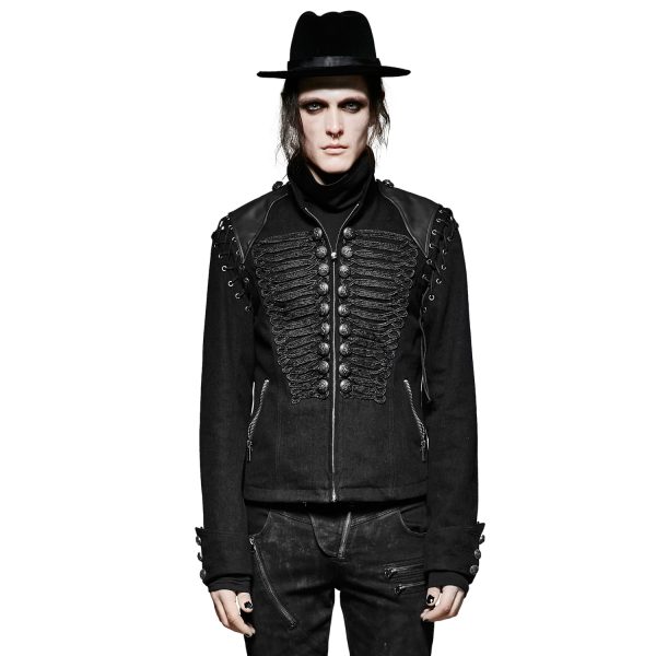PUNK RAVE Veste-Gilet 2 En 1 ‘The Smog’ Noire boutique en ligne 5