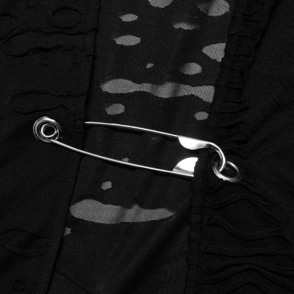 PUNK RAVE Veste ‘Gothic Decadent’ Noire magasin pas cher 13