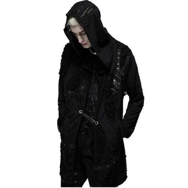 PUNK RAVE Veste ‘Gothic Decadent’ Noire magasin pas cher 5