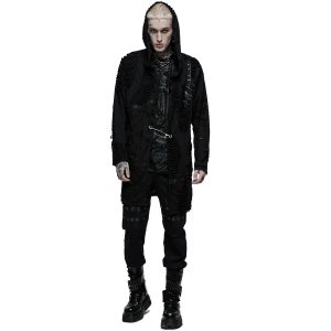 PUNK RAVE Veste ‘Gothic Decadent’ Noire magasin pas cher 31