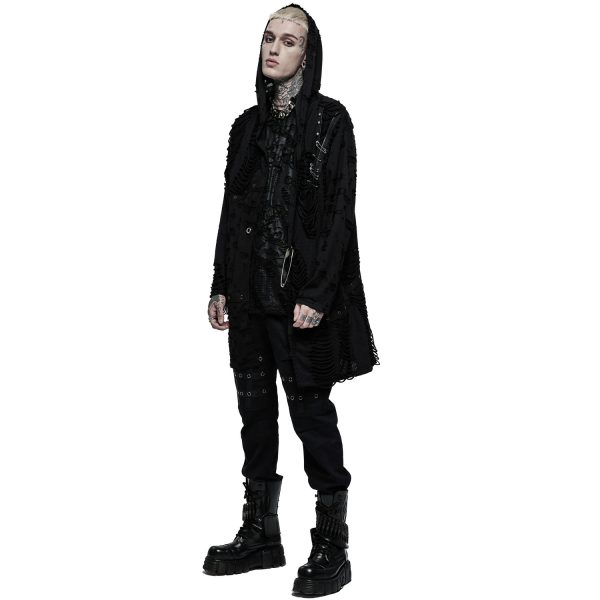 PUNK RAVE Veste ‘Gothic Decadent’ Noire magasin pas cher 9