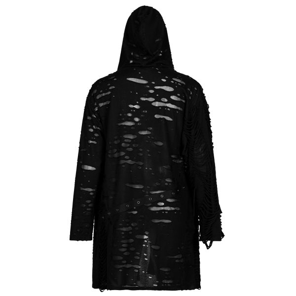 PUNK RAVE Veste ‘Gothic Decadent’ Noire magasin pas cher 11