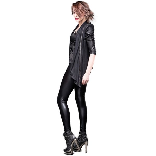 QUEEN OF DARKNESS Veste ‘Insolence’ Noire vente à bas prix 5