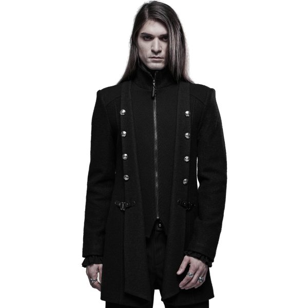PUNK RAVE Veste ‘Lothaire’ Noire outlet 3