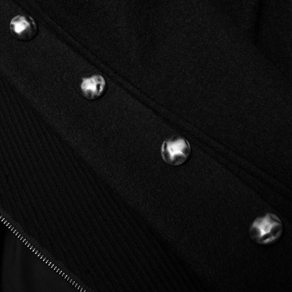 PUNK RAVE Veste ‘Lothaire’ Noire outlet 14