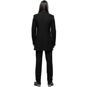 PUNK RAVE Veste ‘Lothaire’ Noire outlet 27