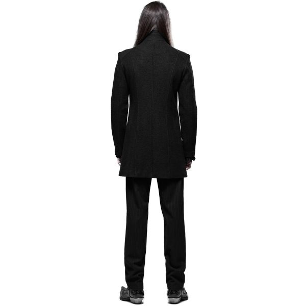 PUNK RAVE Veste ‘Lothaire’ Noire outlet 7