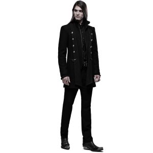 PUNK RAVE Veste ‘Lothaire’ Noire outlet 29