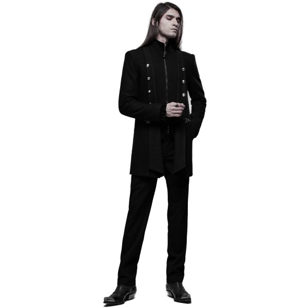 PUNK RAVE Veste ‘Lothaire’ Noire outlet 10