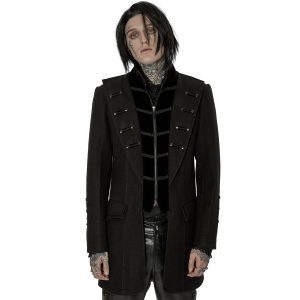 PUNK RAVE Veste ‘Noctule’ Noire pas cher en ligne 18