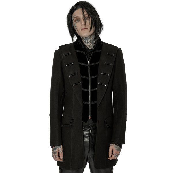 PUNK RAVE Veste ‘Noctule’ Noire pas cher en ligne 3