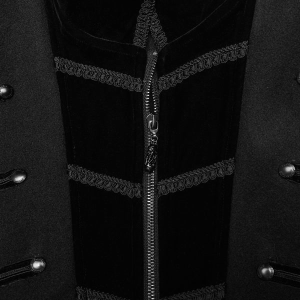 PUNK RAVE Veste ‘Noctule’ Noire pas cher en ligne 12