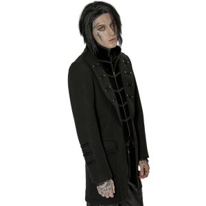 PUNK RAVE Veste ‘Noctule’ Noire pas cher en ligne 22