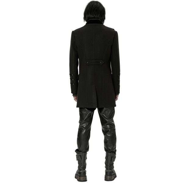 PUNK RAVE Veste ‘Noctule’ Noire pas cher en ligne 7