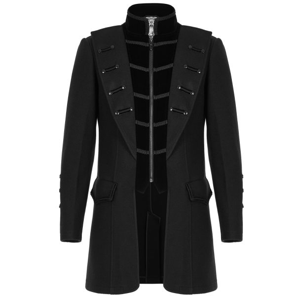 PUNK RAVE Veste ‘Noctule’ Noire pas cher en ligne 9