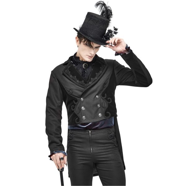 DEVIL FASHION Veste Queue De Pie ‘Mc Dermot’ Noire magasin pour 6