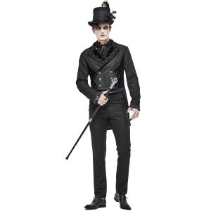 DEVIL FASHION Veste Queue De Pie ‘Mc Dermot’ Noire magasin pour 26