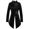 magasin solde DEVIL FASHION Veste ‘Thorne’ En Simili Cuir Noir 41