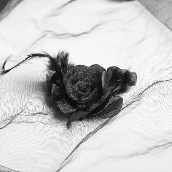 en ligne officielle PUNK RAVE Voile ‘Gardenia’ Noir 11