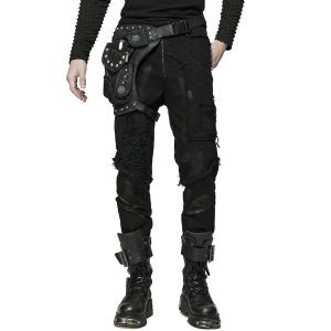 soldes en ligne PUNK RAVE Waistbag ‘Doomsday’ Noir 21