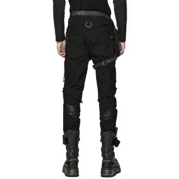 soldes en ligne PUNK RAVE Waistbag ‘Doomsday’ Noir 5