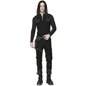 soldes en ligne PUNK RAVE Waistbag ‘Doomsday’ Noir 25