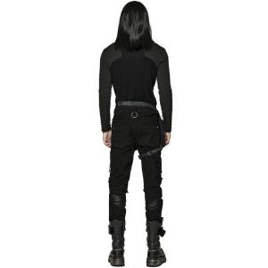 soldes en ligne PUNK RAVE Waistbag ‘Doomsday’ Noir 27