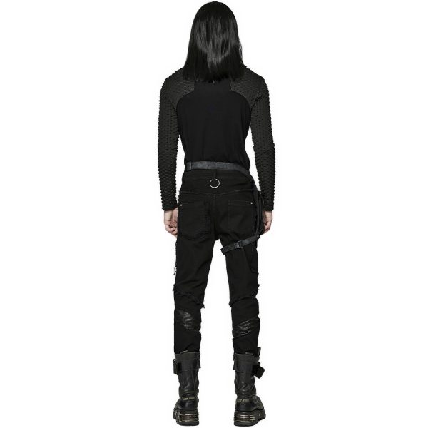 soldes en ligne PUNK RAVE Waistbag ‘Doomsday’ Noir 7