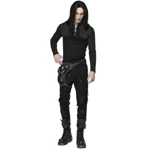 soldes en ligne PUNK RAVE Waistbag ‘Doomsday’ Noir 31