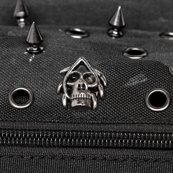 PUNK RAVE Waistbag ‘Xenos’ Noir magasins pas chers 12