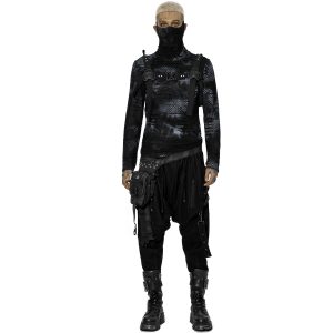 PUNK RAVE Waistbag ‘Xenos’ Noir magasins pas chers 21