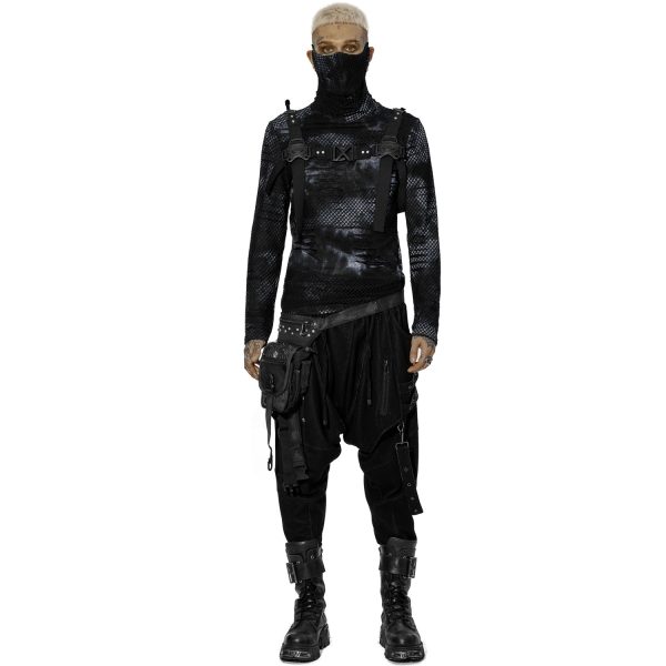PUNK RAVE Waistbag ‘Xenos’ Noir magasins pas chers 5