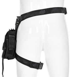 PUNK RAVE Waistbag ‘Xenos’ Noir magasins pas chers 29