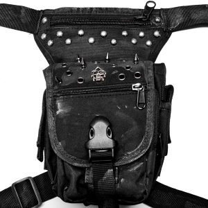PUNK RAVE Waistbag ‘Xenos’ Noir magasins pas chers 33